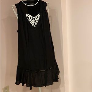 Black dress top